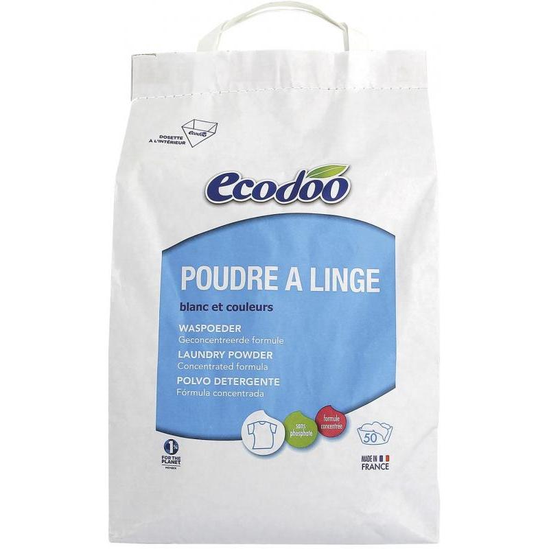 Эко стиральный порошок с МЫЛОМ ALEP  (для белого и цветного), ECODOO, 3 кг
