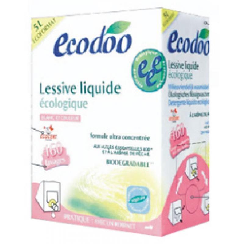 Универсальное жидкое средство для стирки белья Экологическое/ECODOO,5 л  в упаковке Bag-in-Box 5L= 20L, 160 стирок