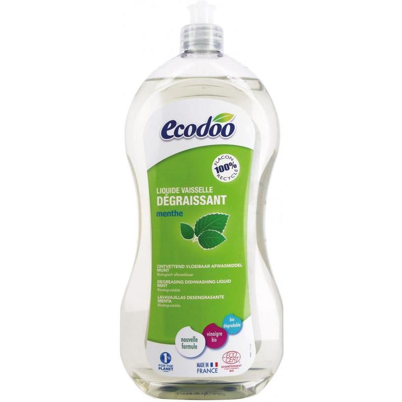 Экологическое Средство для мытья посуды с уксусом, ECODOO,1 л