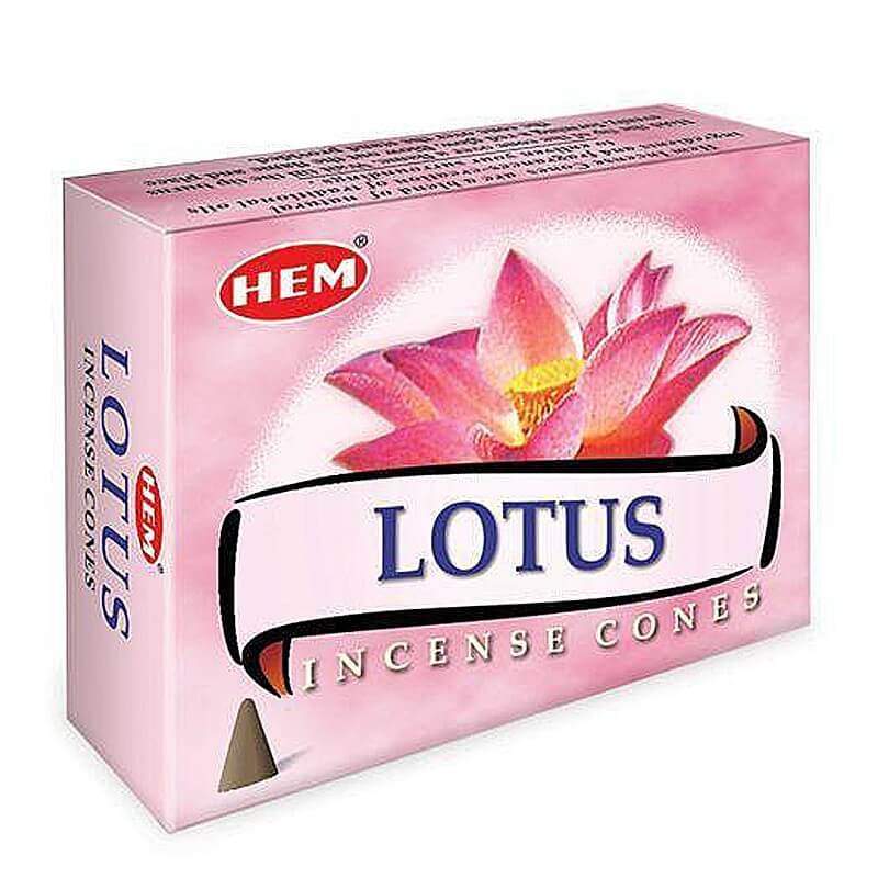 Ароматические конусы Лотос ХЕМ (Incense Lotus HEM)