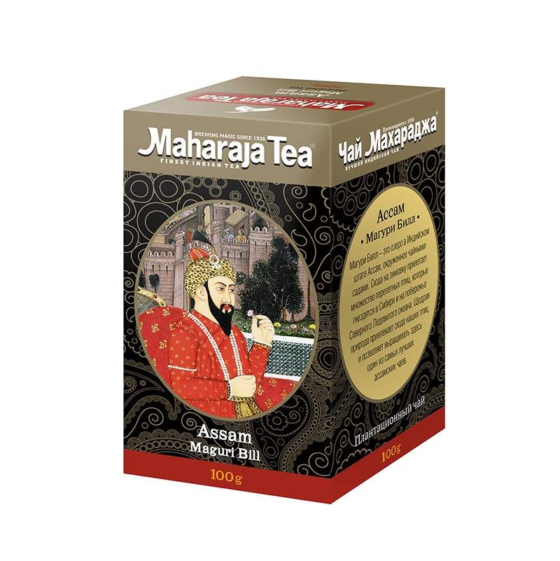 Чай черный байховый Ассам Магури Билл Махараджа (Maharadja Tea Assam Maguri Bill)