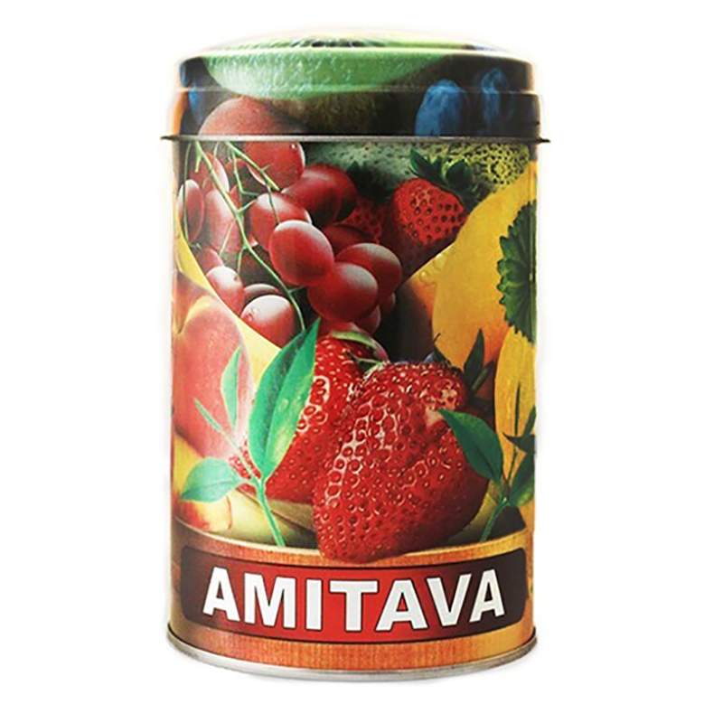 Чай премиум зелёный крупнолистовой Ассам Амитава Клубника со Сливками (Assam Amitava Premium Green Tea Strawberry with Cream)