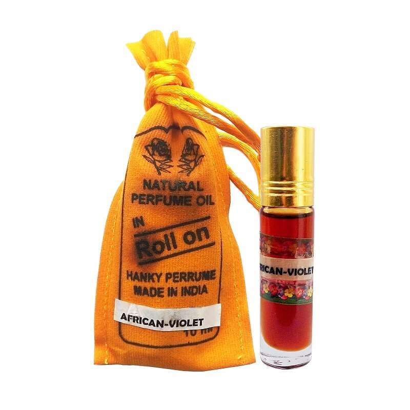 Духи-масло (шариковые) Африканская Фиалка Индийский Секрет (The Indian Secret Natural Perfume Oil African Violet)
