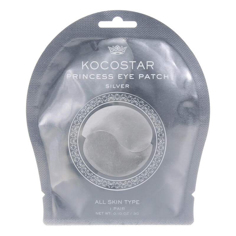 Гидрогелевые патчи для глаз серебряные Kocostar (Princess Eye Patch Silver)