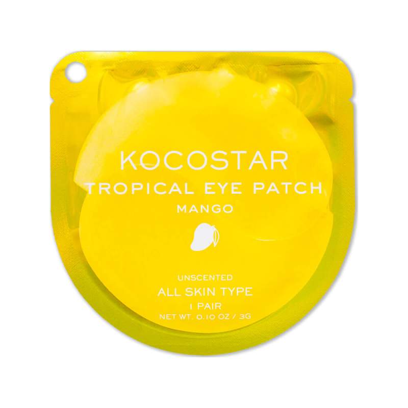 Гидрогелевые патчи для глаз Тропические фрукты манго Kocostar (Tropical Eye Patch Mango)
