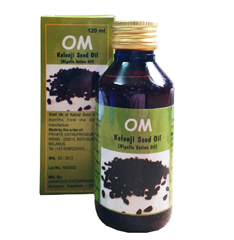 Масло черного тмина натуральное OM (OM Kalonji Seed Oil)