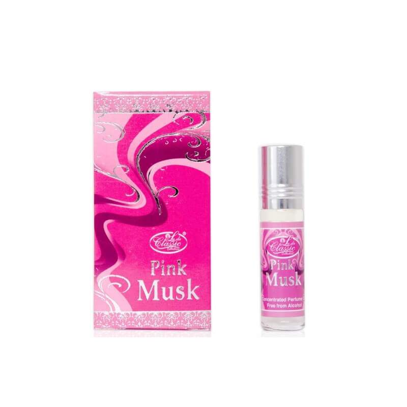 Масляные духи с роллером Пинк Муск Аль Рехаб (Al-Rehab Pink Musk)