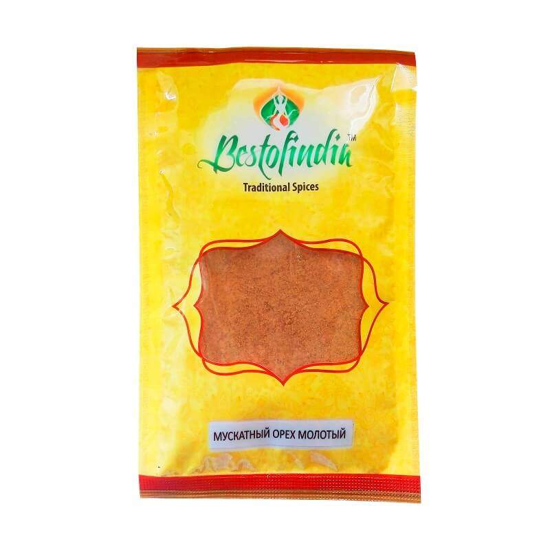 Мускатный орех молотый Бестофиндия (Bestofindia Nutmeg Powder)
