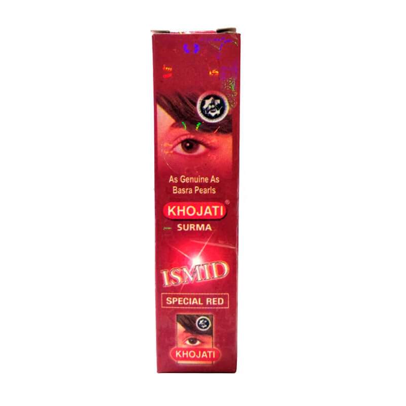 Натуральная сурьма для глаз Кходжати Исмид Красная (Natural Khojati Surma Ismid Red)