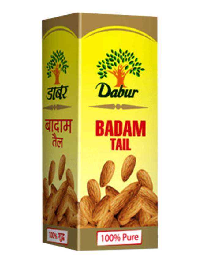 Натуральное миндальное масло Бадам Тейл Дабур (Dabur Badam Tail 100% Pure)