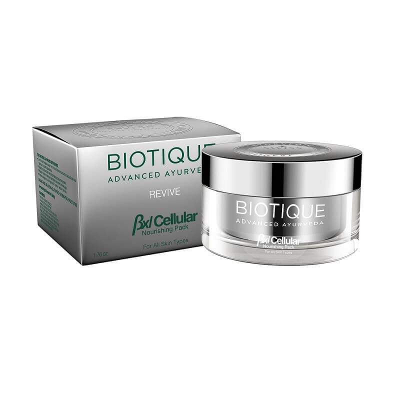 Питательная маска для всех типов кожи Биотик Адвансед (Biotique Advanced Bxl Cellular Nourishing Pack)