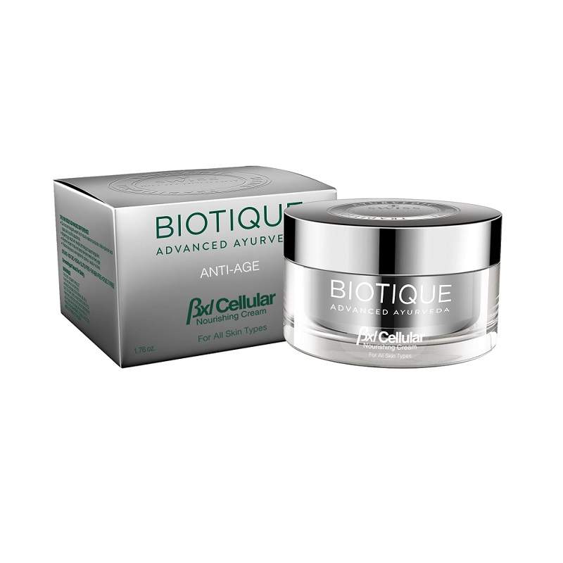 Питательный крем для всех типов кожи Биотик Адвансед (Biotique Advanced Bxl Cellular Nourishing Cream)