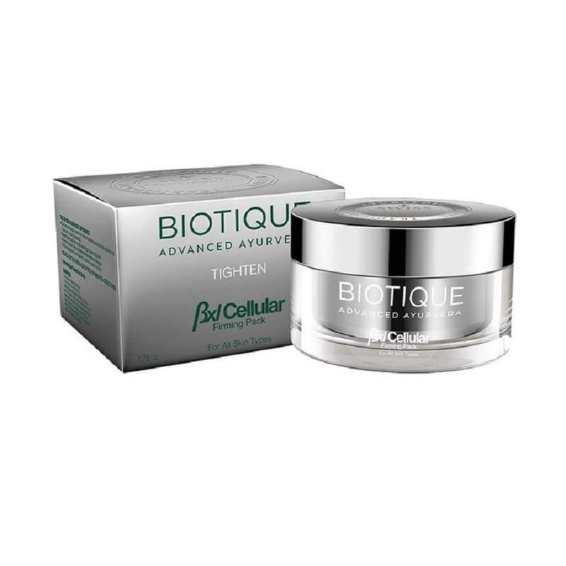 Подтягивающая маска для всех типов кожи Биотик Адвансед (Biotique Advanced Bxl Cellular Firming Pack)