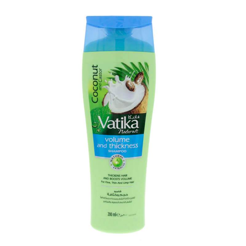 Шампунь для придания объема и толщины Дабур Ватика (Dabur Vatika Naturals Volume&amp;Thickness Shampoo)