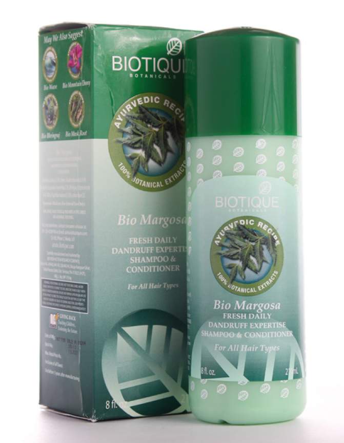 Шампунь-кондиционер против перхоти Биотик Био Мелия (Biotique Bio Margosa Fresh Daily Dandruff Expertise Shampoo&Conditioner)