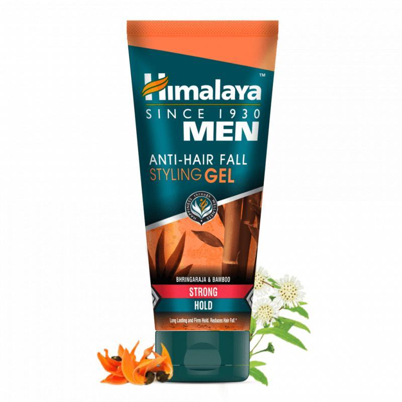 Укладочный гель от выпадения волос для мужчин сильной фиксации (Himalaya MEN Anti-Hair Fall Styling Gel – Strong), 50 мл