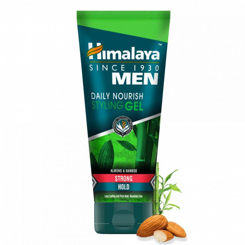 Укладочный питательный гель для мужчин сильной фиксации (Himalaya MEN Daily Nourish Styling Gel – Strong)