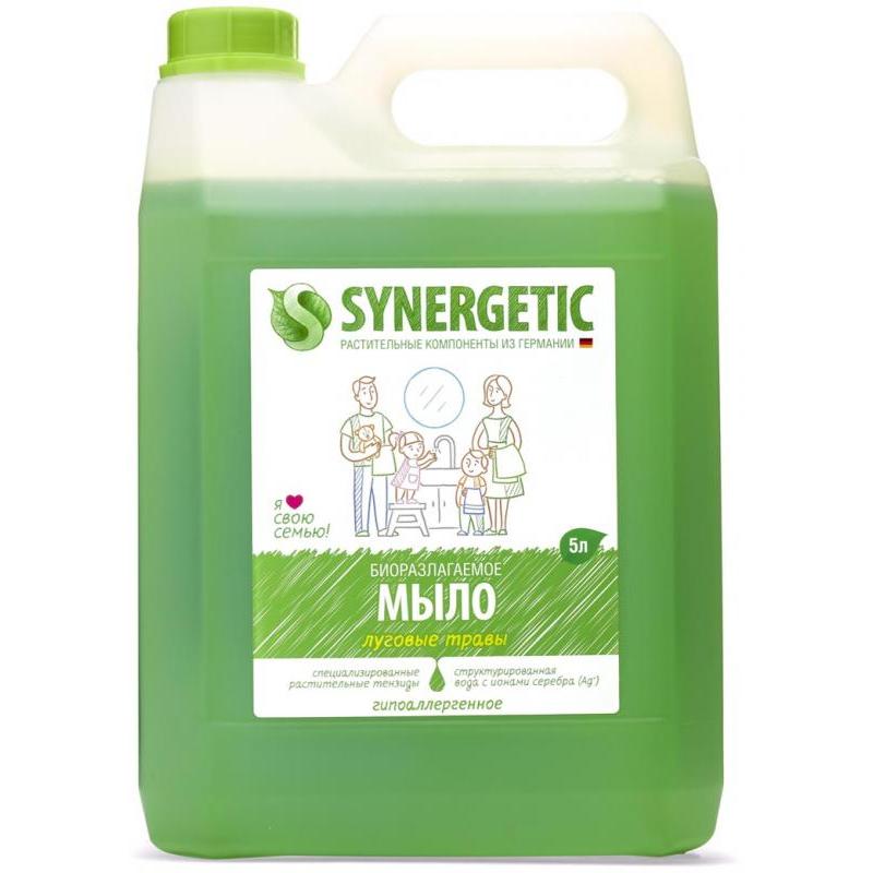 SYNERGETIC жидкое мыло «Луговые травы» 5 л