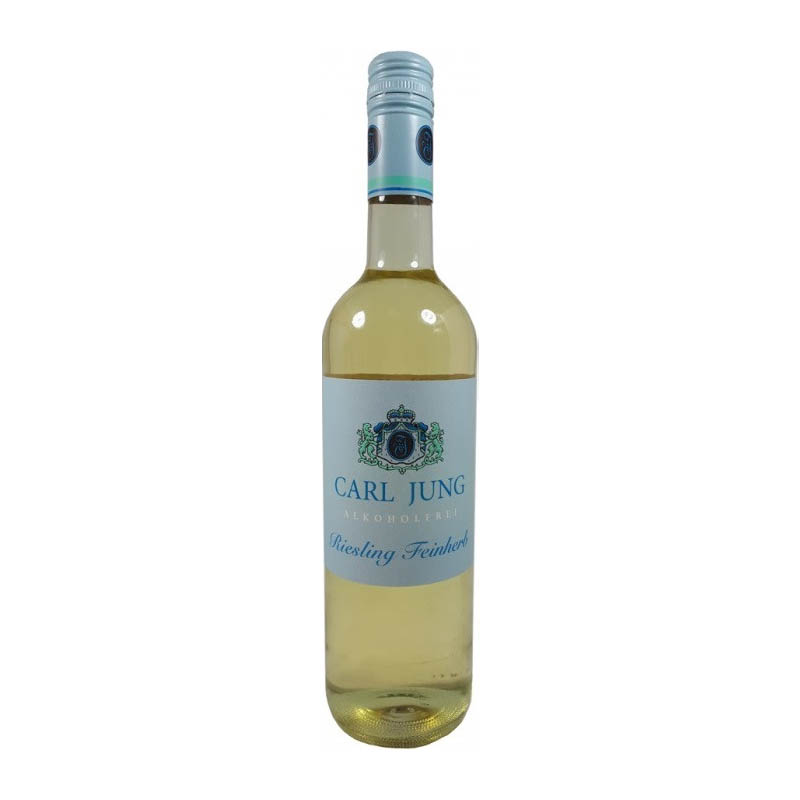 Вино безалкогольное белое, полусухое Carl Jung Riesling feinherb Alkoholfreier 0.75 л