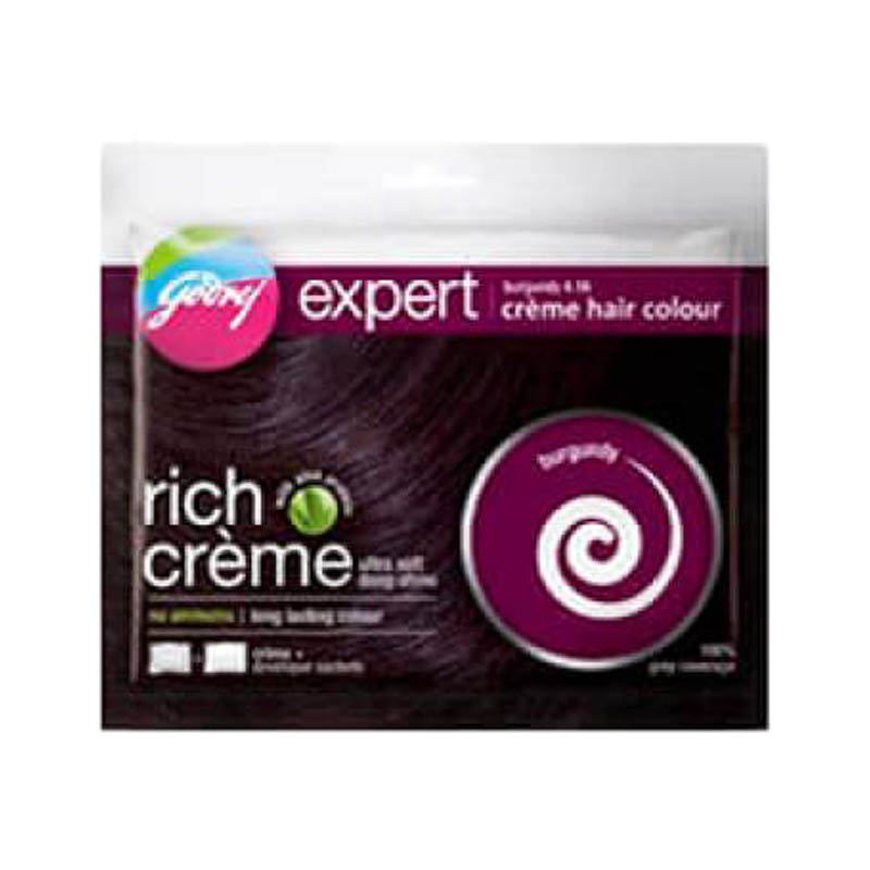 Крем-краска для волос Бургунд Годредж (Godrej Expert Rich Creme), 40 г