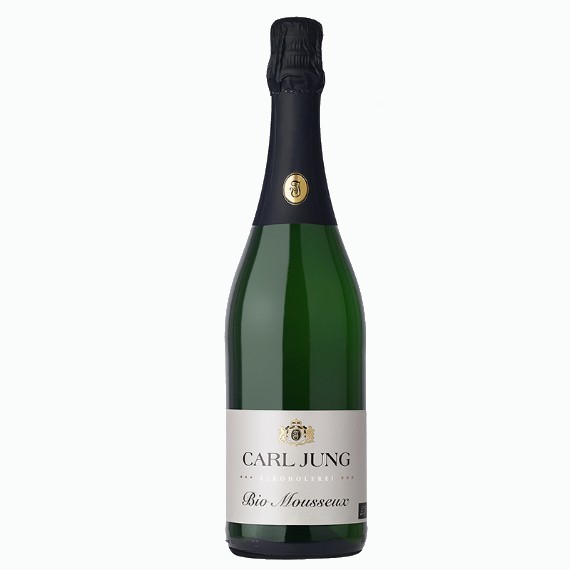 Carl Jung Mousseux BIO, безалкогольное игристое белое вино, 0.75 л.